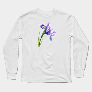 Iris in Bloom Long Sleeve T-Shirt